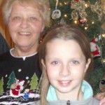 Photo of Coal Cracker reporter Taylor Walsh and her grandmother Joann Koback, who bake together as a Christmas tradition. 