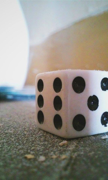 Photo of dice by Ashley Stetson.